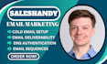 setup saleshandy cold email sequence campaign deliverability dns authentication