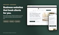 build a small business website with online booking and calendar sync