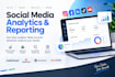 set up metricool, semrush, brandwatch, agorapulse, sprinklr for analytics