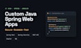 build a secure web app with java spring boot and angular