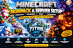 minecraft modpack holiday christmas halloween titan cobblemon modded server