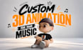 create custom 3d animations and music visuals for your song