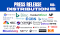 publish press release, press release distribution, write press release submit PR