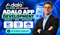 build no code app adalo bubble io glide flutterflow mobile app developer