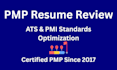 audit and optimize your pmp project management resume