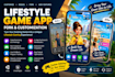 fork, customize and reskin lifestyle game apps with new features
