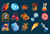 create custom pixel art game icons and inventory items