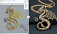 custom jewelry cad design, 3d ring modeling, germstone setting casting stl files