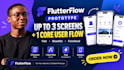 build a flutterflow startup mvp with core features