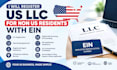 register US llc for non US residents with ein