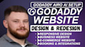 design godaddy redesign godaddy website and godaddy airo ai website builder