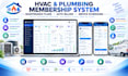 build hvac and plumbing maintenance plan membership software