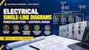 electrical single line diagram, power distribution electrical design