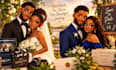 create wedding invitation caricuture video save the date video with animation