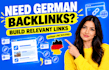 build quality german backlinks for germany SEO and link building