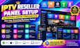 setup reseller panel,strong8k,trex, dream4k panel, megaott,lionott server, whcms