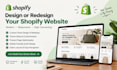 design or redesign shopify website, shopify store design, shopify SEO expert