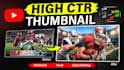design viral clickbait youtube thumbnail