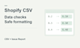 clean and validate your shopify product CSV file