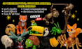 create 3d printable toys, cute mini animals, flexi animals, stl figurine model