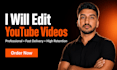edit youtube videos , vlogs