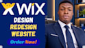 build wix website design, wix redesign, wix website development, wix ecommerce