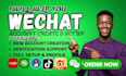 help you set up your wechat, qq, douyin  account guide you through registration