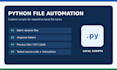 automate file tasks with python scripts