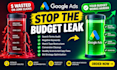 audit your google ads account to stop budget waste