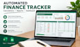 build finance tracker spreadsheet with automated calculations and dashboard