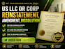 prepare US llc dissolution documents and a closure checklist