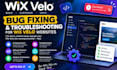 fix wix buds, wix studio errors and velo code issue