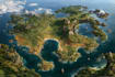 fantasy map vintage maps