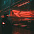 illustrate a cyberpunk character with neon lighting effects