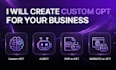 create a custom gpt chatbot trained for your business