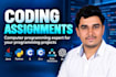 coding assignments, project, app and game development