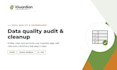 audit and clean your business data as a cdmp certified analyst