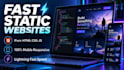 build a responsive static website using html css and javascript