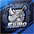 design superb modern rhino logo