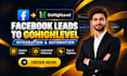 integrate facebook lead ads with gohighlevel CRM
