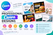 create canva church fliers