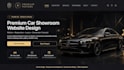 create a modern premium car showroom