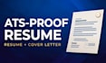 write an ats optimized resume and cover letter