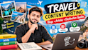 write SEO travel blog posts,articles that rank