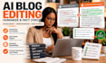 ai will humanize and fact check ai blog posts