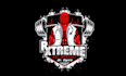 make aggressive pre workout logo with gym fitness artwork
