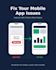 fix mobile application issues for android, ios, flutter, react native