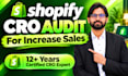 audit shopify store cro, shopify audit to increase conversion rate, store speed