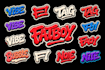 do graffiti,bubble,fatty,street art,lettering logo