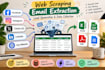 scrape targeted emails and phone numbers